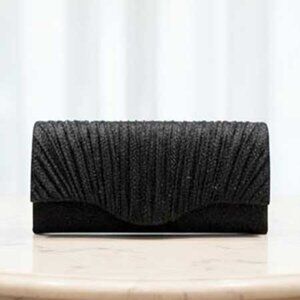 2/$30 Black Glitter Ladies Clutch Style 2